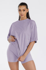 Womens Boyfriend Oversized Drop Shoulder Tee - VirtuousWares:Global