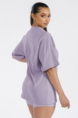 Womens Boyfriend Oversized Drop Shoulder Tee - VirtuousWares:Global