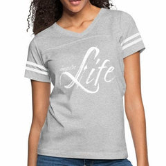 Womens Graphic Vintage Tee, Inspire Life Sport T-shirt - VirtuousWares:Global