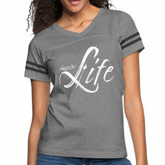 Womens Graphic Vintage Tee, Inspire Life Sport T-shirt - VirtuousWares:Global