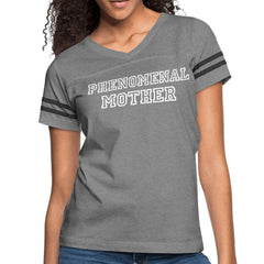 Womens Graphic Vintage Tee, Phenomenal Mother Sport T-shirt - VirtuousWares:Global