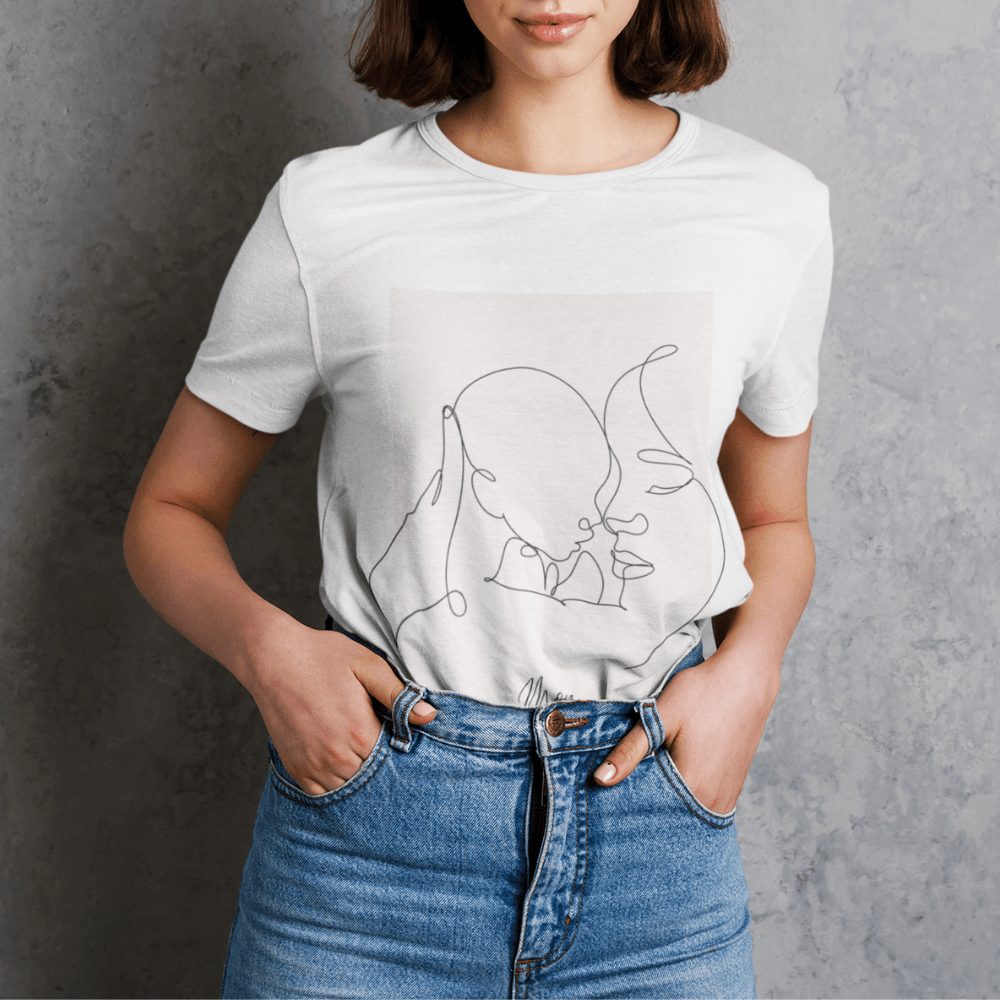 Womens MOM and baby T-Shirt - VirtuousWares:Global