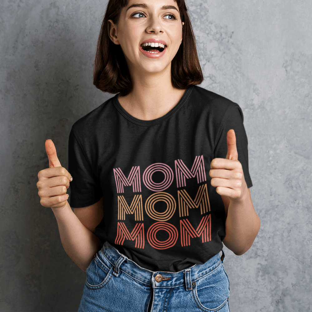 Womens Mom Logo T-Shirt - VirtuousWares:Global