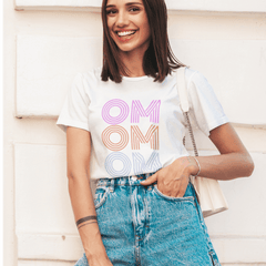 Womens OM Yoga T-Shirt - VirtuousWares:Global