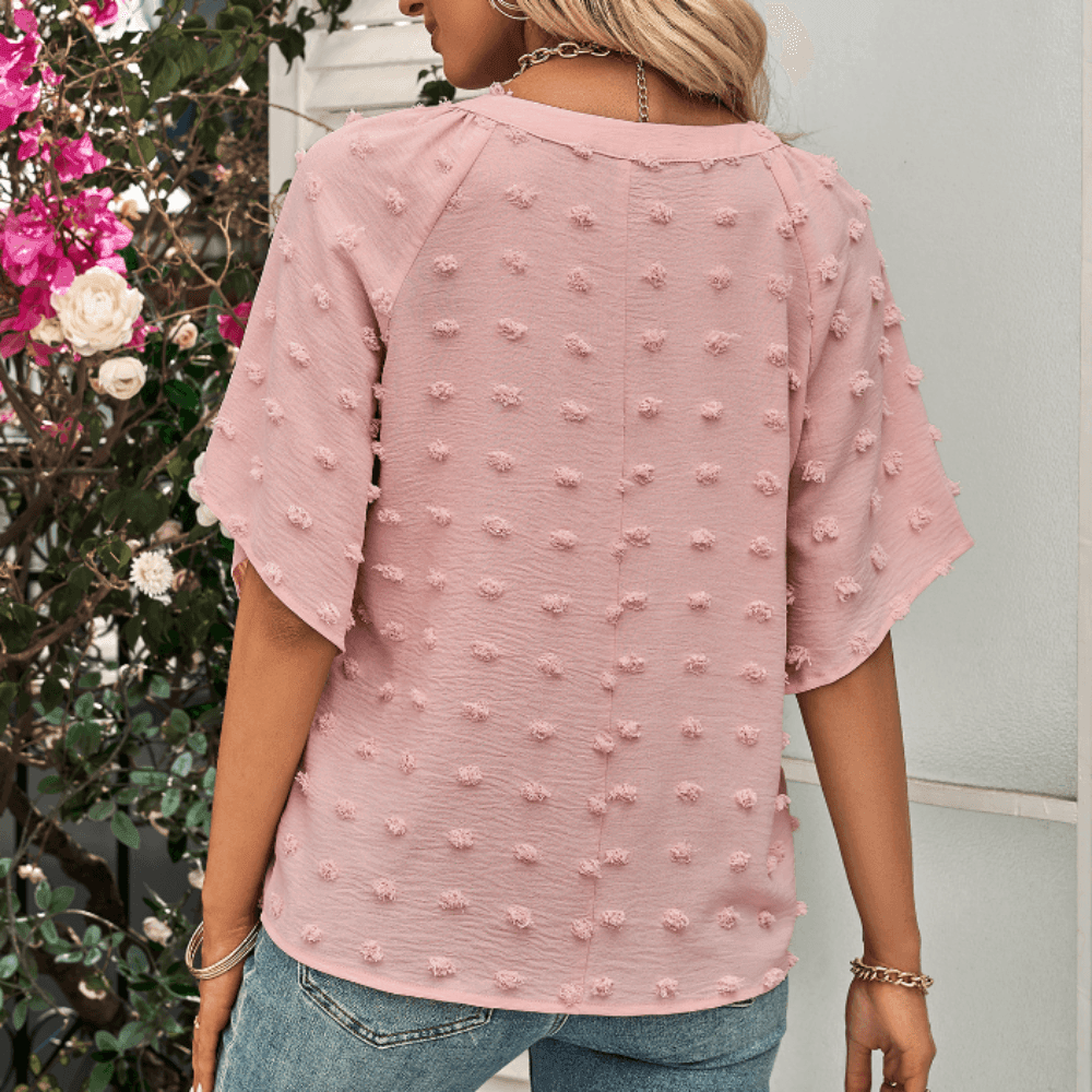 Womens V Neck Batwing Summer Top - VirtuousWares:Global