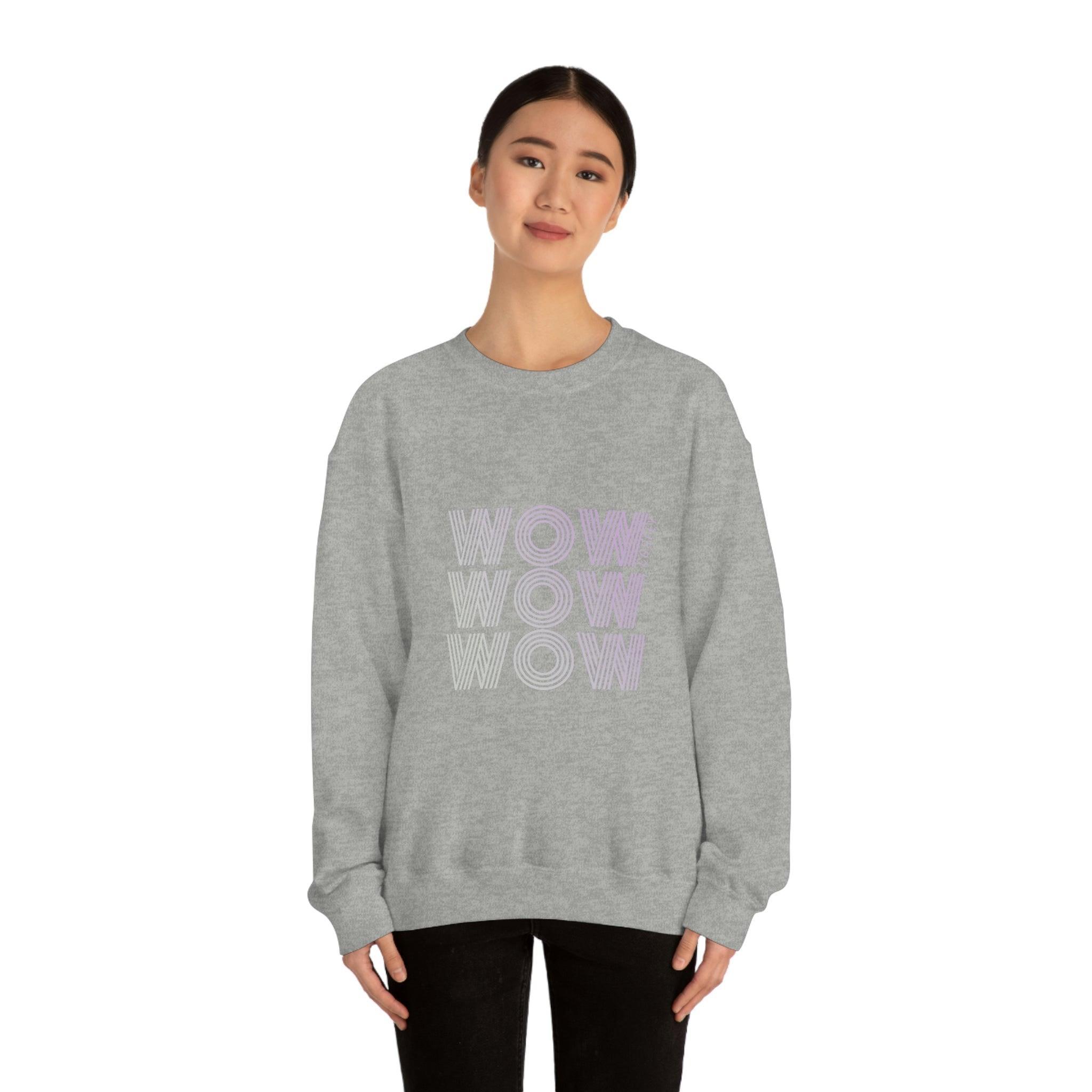 Womens Wow Logo Sweatshirt - VirtuousWares:Global