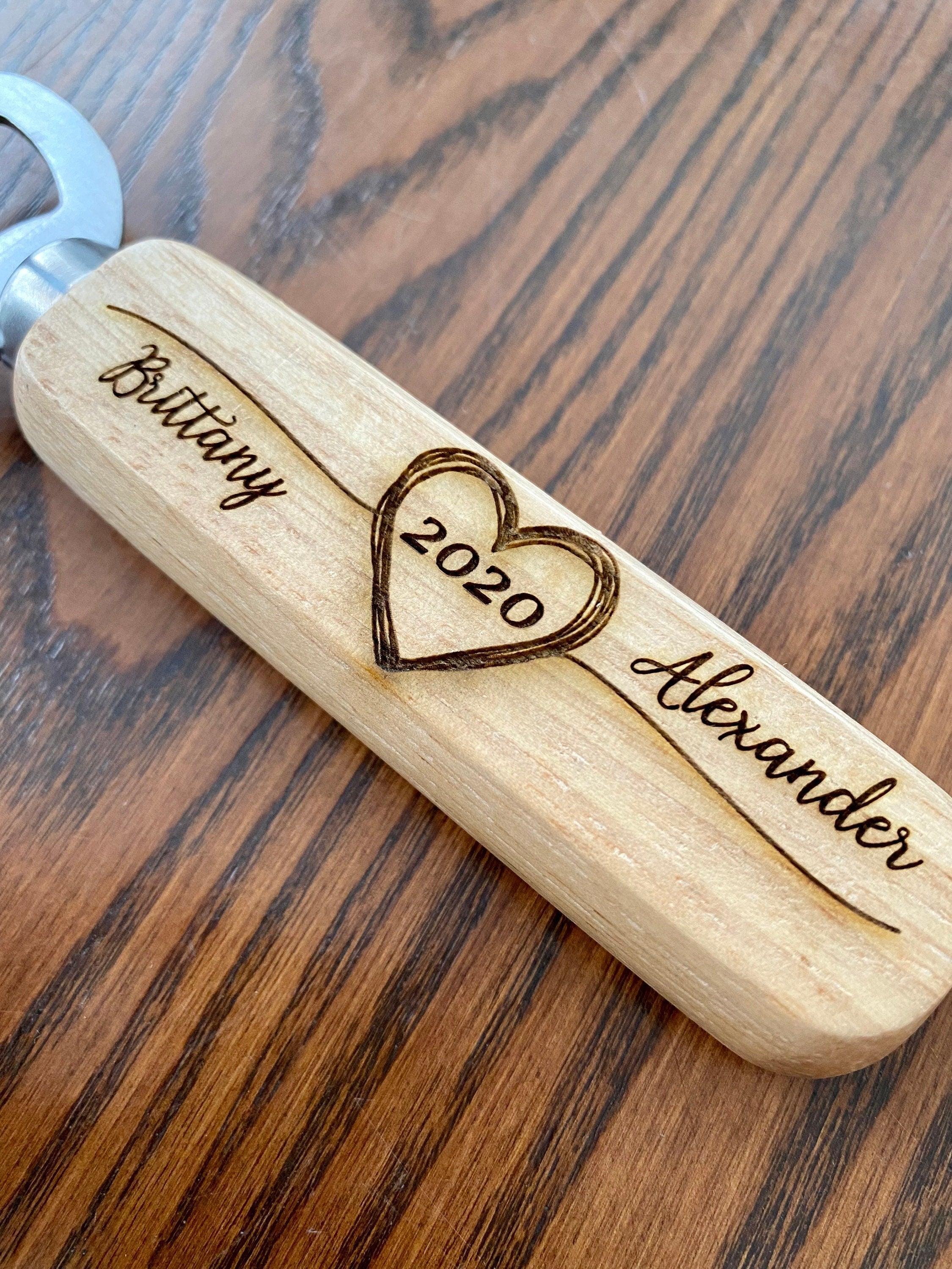 Wood Bottle Opener Wedding Favors - VirtuousWares:Global