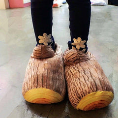 Wood Stump Slippers - VirtuousWares:Global