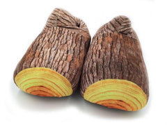 Wood Stump Slippers - VirtuousWares:Global