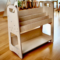 Wooden Bookshelf / Large Size - VirtuousWares:Global