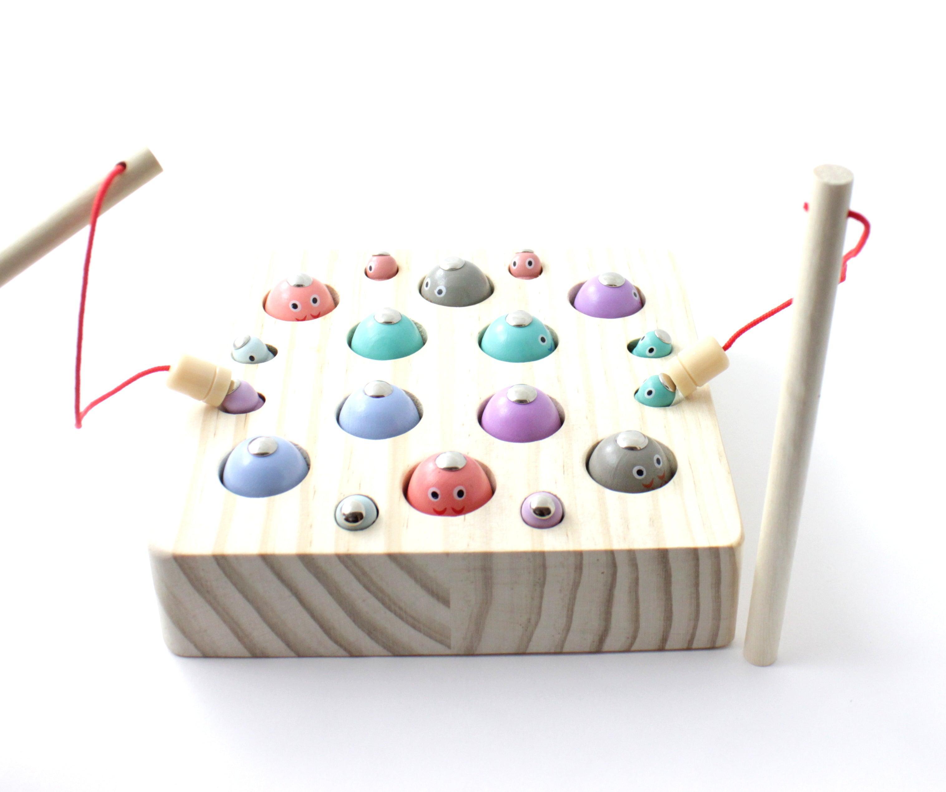 Wooden Fishing Magnetic Toy for Kids - VirtuousWares:Global