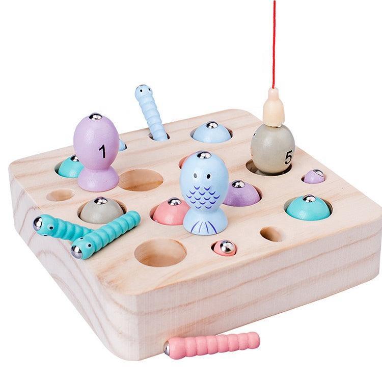 Wooden Fishing Magnetic Toy for Kids - VirtuousWares:Global