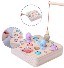 Wooden Fishing Magnetic Toy for Kids - VirtuousWares:Global