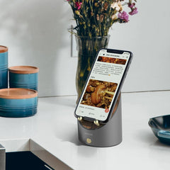 Wooden Speaker Smart Induction Speaker Phone Holder - VirtuousWares:Global