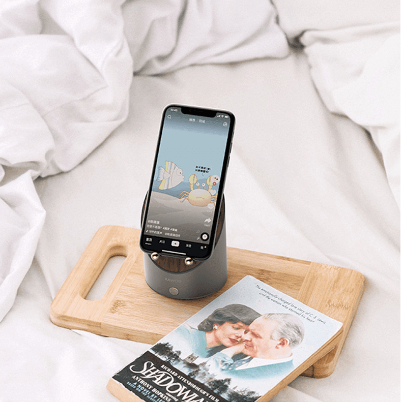 Wooden Speaker Smart Induction Speaker Phone Holder - VirtuousWares:Global