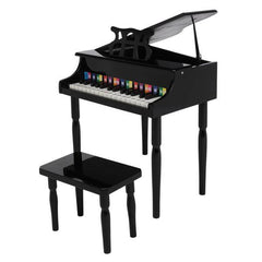 Wooden Toys 30-key Children's Wooden Piano with Music Stand - VirtuousWares:Global