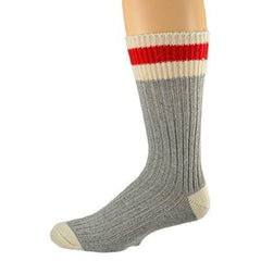 Wool Striped Boot Work Men's 3 Pair Pack Socks - VirtuousWares:Global