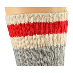 Wool Striped Boot Work Men's 3 Pair Pack Socks - VirtuousWares:Global