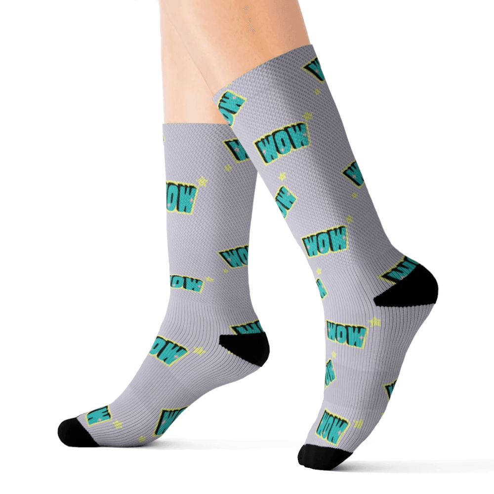 Wow Fun Novelty Socks - VirtuousWares:Global
