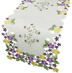 XD101812 Fancy Flowers Table Runner - VirtuousWares:Global