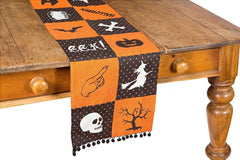 XD15834 Halloween Patchwork Table Runner - VirtuousWares:Global