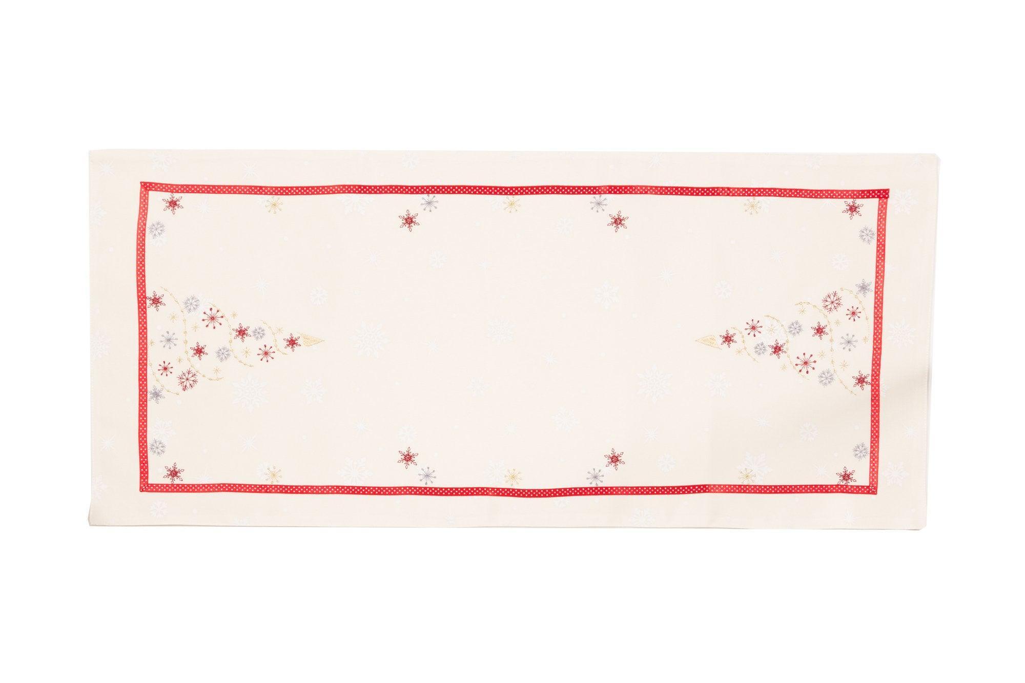 XD18908 Festive Christmas Tree Table Runner - VirtuousWares:Global
