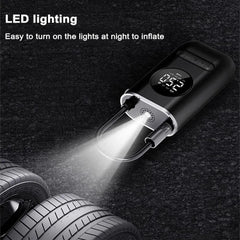 XIAOMI 2023 Electrical Air Pump Smart Portable Wireless Tire - VirtuousWares:Global