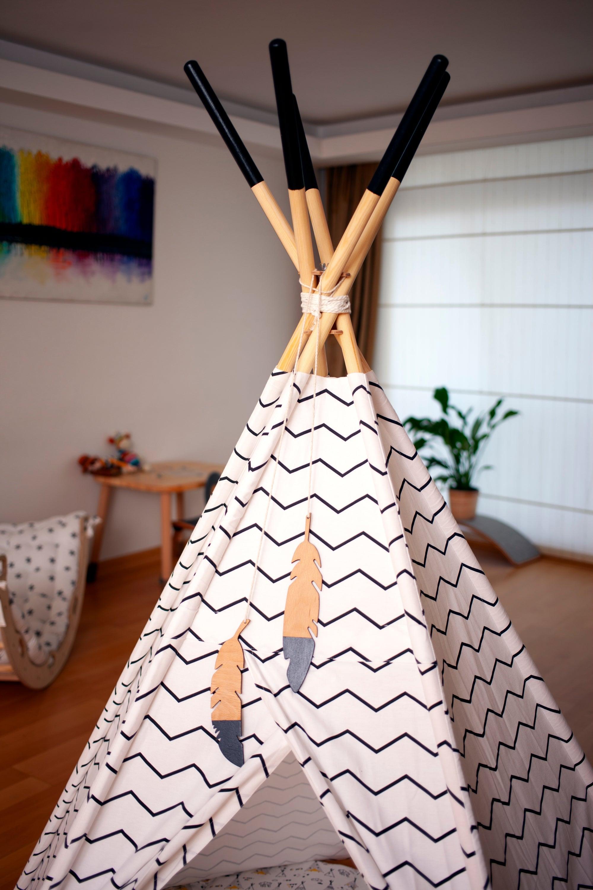 XL Teepee Tent and Play Mat Set - VirtuousWares:Global