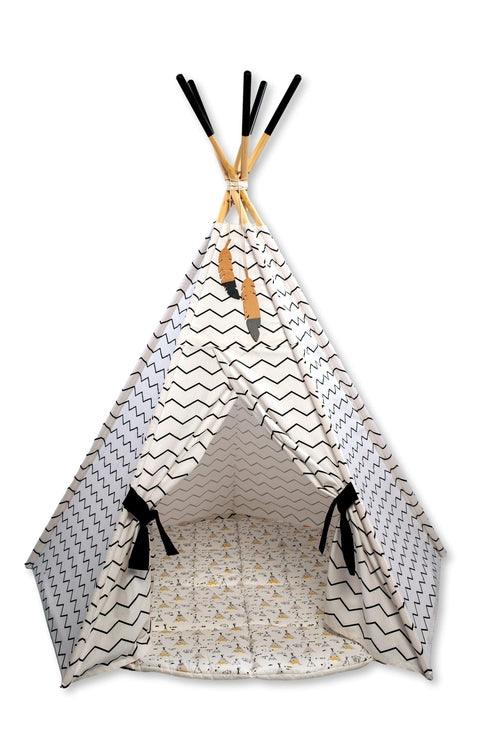 XL Teepee Tent and Play Mat Set - VirtuousWares:Global