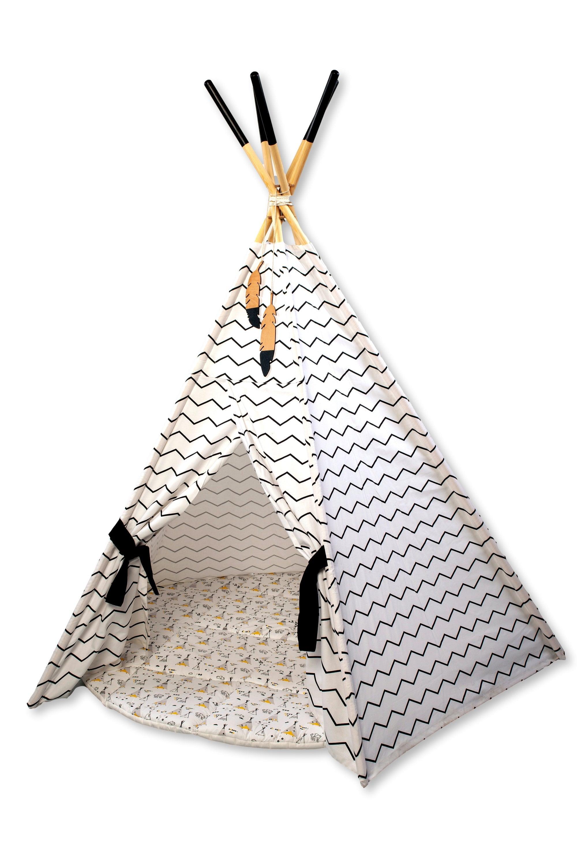 XL Teepee Tent and Play Mat Set - VirtuousWares:Global