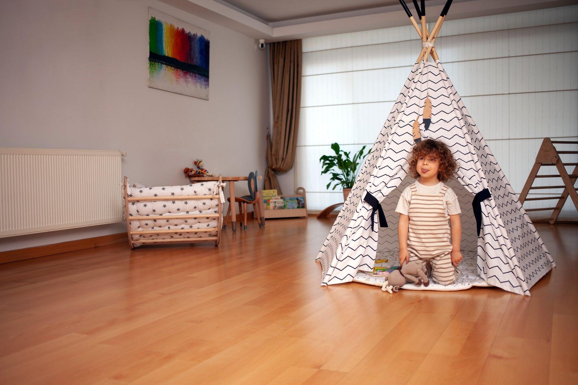 XL Teepee Tent and Play Mat Set - VirtuousWares:Global