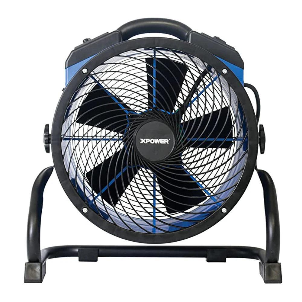 XPOWER Industrial Fan Office Air Blower Electric Steam Air Heater Carpet Dryer Floor Blower Utility Air Circulator Axial Fan - VirtuousWares:Global