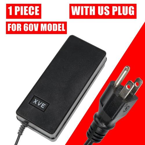 XVE GX16 3-Pin 67.2V 3.5A Fast Charger for 60V ZERO 10X VSETT 10+ - VirtuousWares:Global