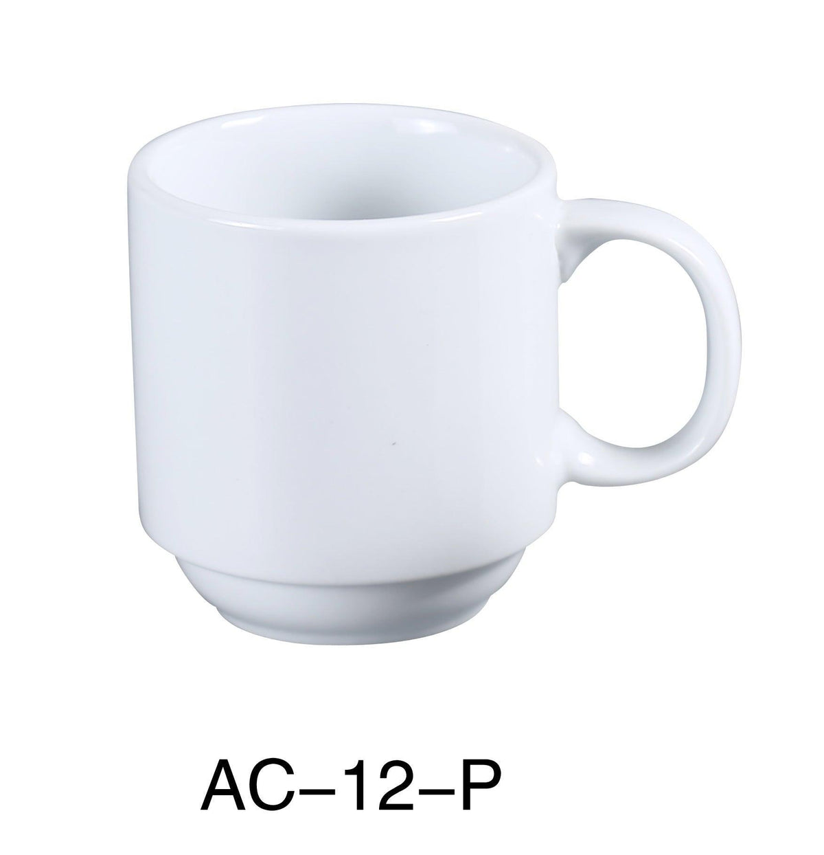 Yanco AC-12-P ABCO Prime Stackable Coffee/Tea Mug - VirtuousWares:Global