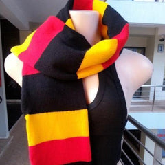 Yarn multi colored neck scarf and cover handwoven winter scarf - VirtuousWares:Global