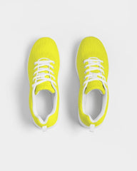 Yellow Canvas Sports Shoes / Women's Sneakers - VirtuousWares:Global