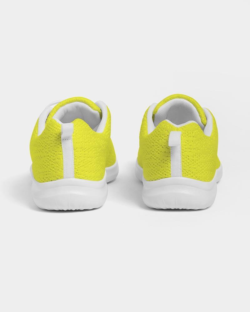 Yellow Canvas Sports Shoes / Women's Sneakers - VirtuousWares:Global