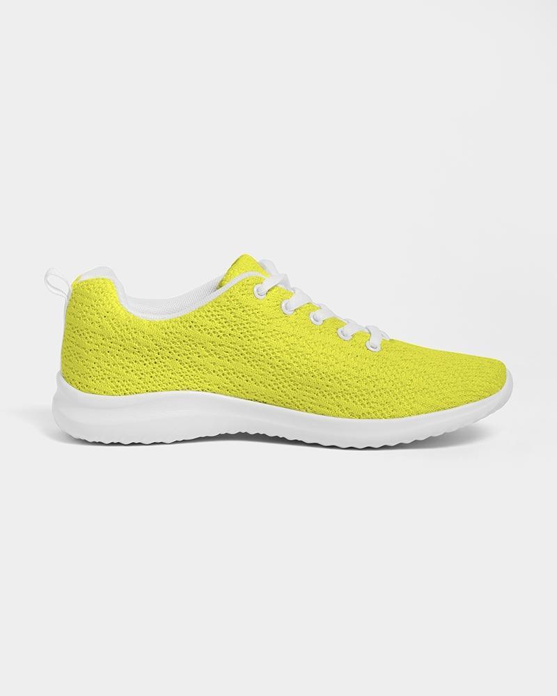 Yellow Canvas Sports Shoes / Women's Sneakers - VirtuousWares:Global