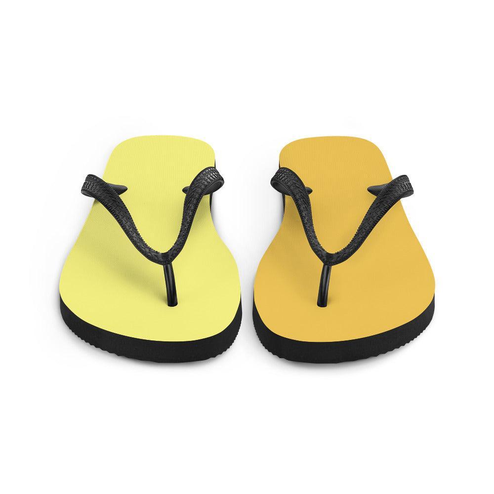 Yellow Orange Flip-Flops - VirtuousWares:Global