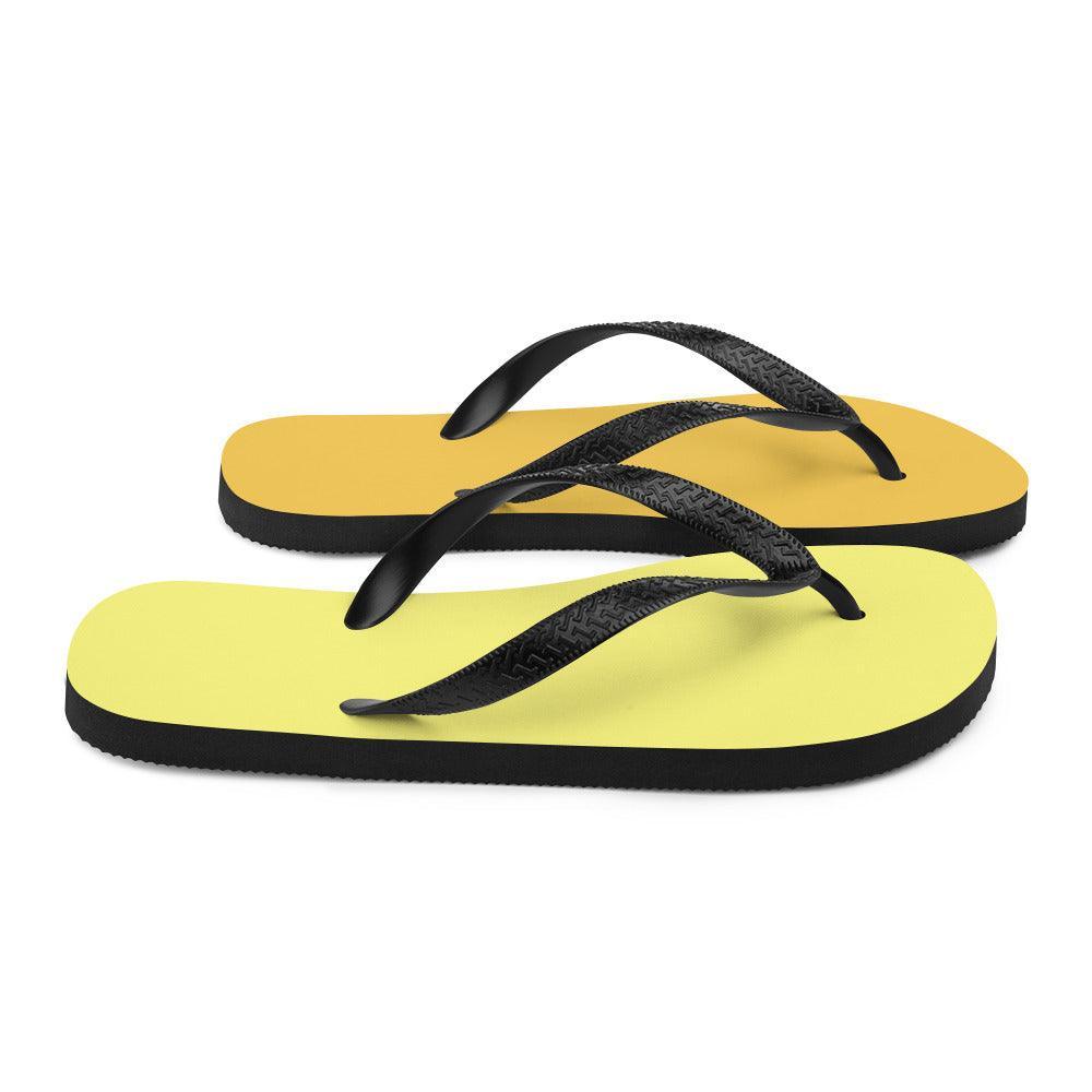 Yellow Orange Flip-Flops - VirtuousWares:Global