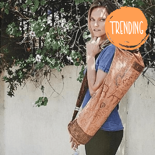 Yoga Bag - OMSutra Hand Crafted Chic Bag - VirtuousWares:Global