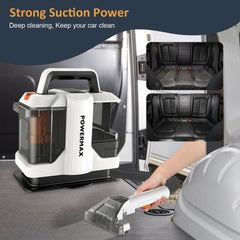 ZCWA Spot Cleaner Vacuum Cleaner Handheld Carpet Cleaner 15Kpa - VirtuousWares:Global