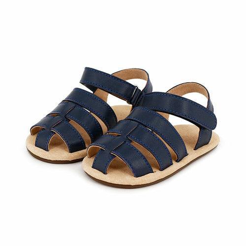 Ziggie First/Pre Walker Toddler Sandals Navy by SKEANIE - VirtuousWares:Global