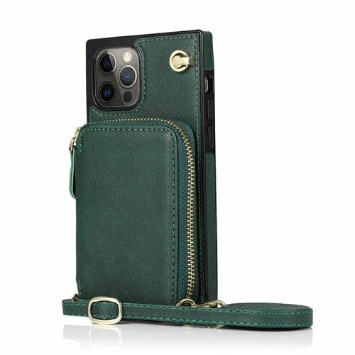 Zipper Wallet Case with Adjustable Crossbody Strap for iphone - VirtuousWares:Global