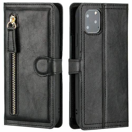 Zipper Wallet Flip Case For iPhone With Wireless Charging Support - VirtuousWares:Global