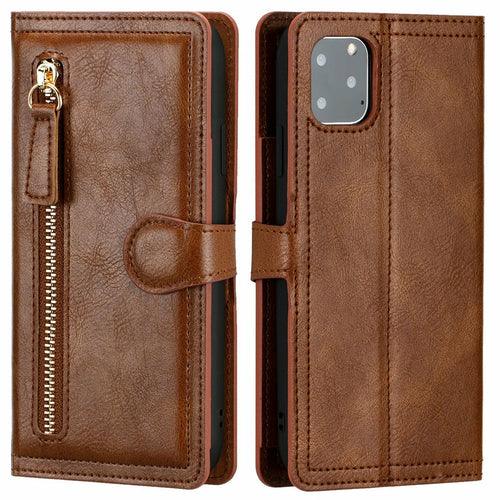 Zipper Wallet Flip Case For iPhone With Wireless Charging Support - VirtuousWares:Global