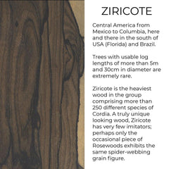 Ziricote rare wood - VirtuousWares:Global