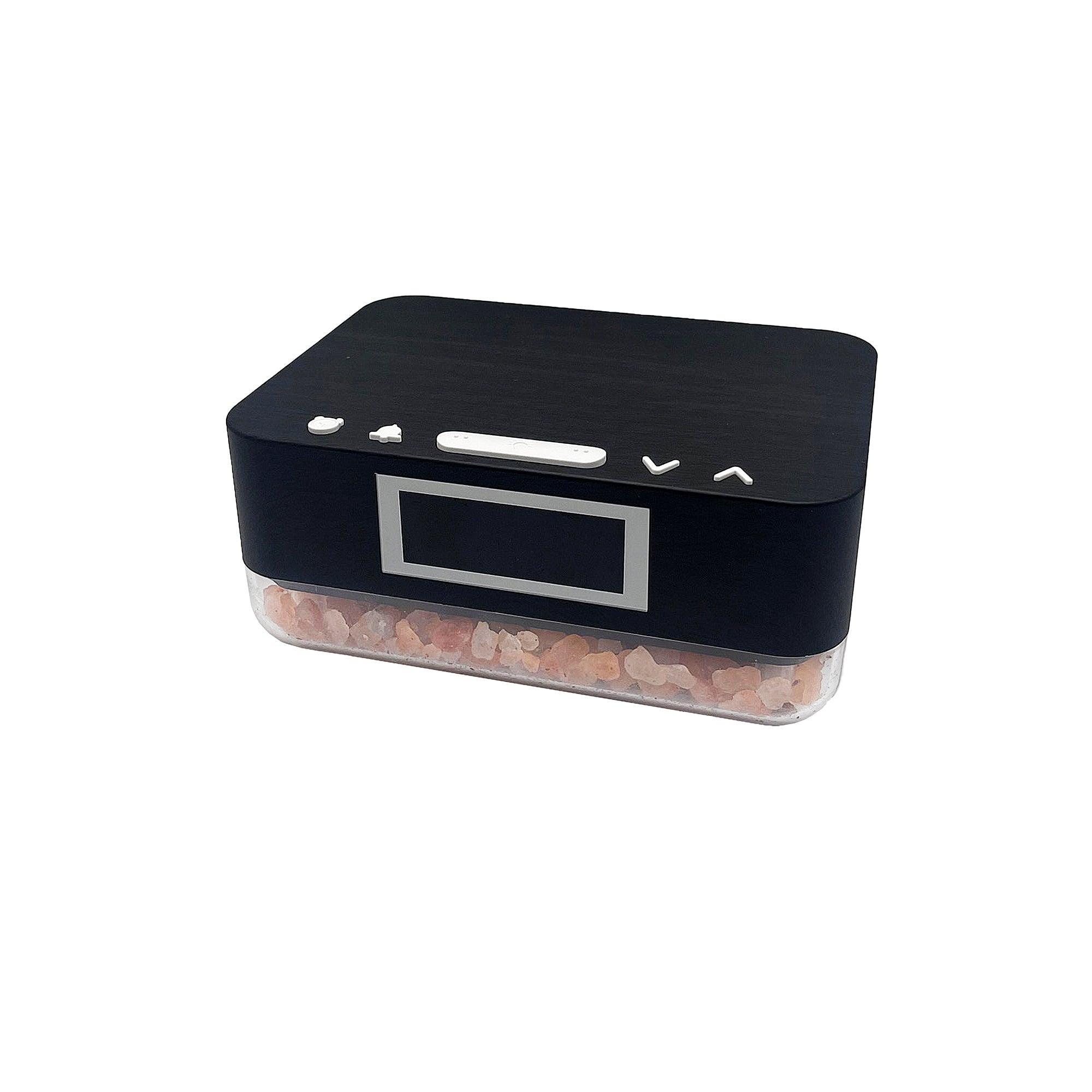 ZTECH Alarm Clock Wireless Charger with Himalayan Salt Base, 3 Level - VirtuousWares:Global