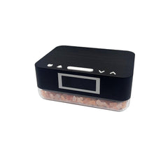 ZTECH Alarm Clock Wireless Charger with Himalayan Salt Base, 3 Level - VirtuousWares:Global