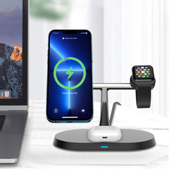 ZTECH Wireless Charging Stand for Phone, Watch, and Earbuds - VirtuousWares:Global